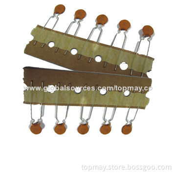 Ceramic Capacitor with 50 to 500V DC Working Voltage and Low-dissipation FactorNew
